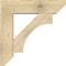 Ekena Millwork Westlake Slat Rough Sawn Bracket w/ Offset Brace, Douglas Fir, 8"W x 30"D x 30"H BKT0806X30X30WTL06RDF - alternate 3